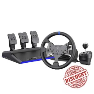 PXN V99 PC Racing Wheel with Pedals and Shifter