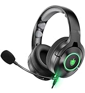 YOTMS Gaming headset for PS5, PS4, PC, Q9 2-IN-1 Bluetooth Over-Ear Wireless headphones with Micr...