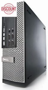 Dell OptiPlex 7010 SFF 3rd Gen Quad Core i5-3470 8GB 250GB DVDRW Windows 10 Professional 64-Bit Desktop PC Computer (Renewed)