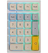 EPOMAKER CIDOO V21 VIA Programmable Gasket Number Pad, Bluetooth 5.0/2.4ghz/Wired Hot Swappable N...
