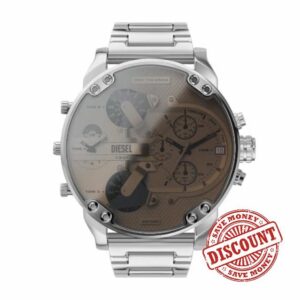 Diesel Men's Analog Quartz Watch with Stainless Steel Strap DZ7482