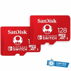 SanDisk 128GB microSDXC Card for Nintendo Switch - Nintendo Licensed Product