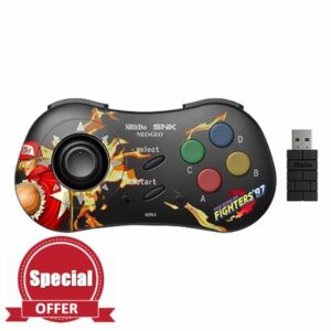 8Bitdo Terry Bogard Style SNK Neo Geo CD Bluetooth Controller