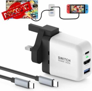 PD 65W Switch Dock for Nintendo Switch
