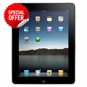 Apple iPad 4 16GB Wi-Fi - Black With Antivirus (Renewed)