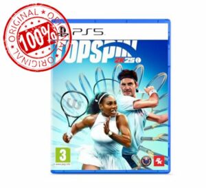 TopSpin 2K25 PS5 + Amazon Exclusive Sky Blue Wristband DLC