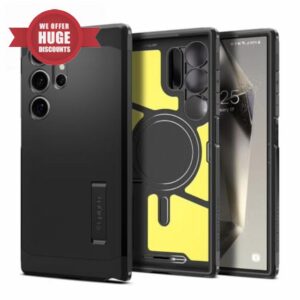 Spigen Tough Armor MagFit Case for Samsung Galaxy S24 Ultra