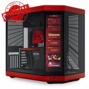 Hyte Y70 Touch Mid Tower Case Red/Black (E-ATX/ATX/M-ATX/M-ITX)