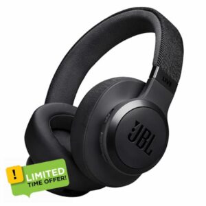 JBL Live 770NC Wireless Over-Ear Headphones with Noise Cancelling Technology and up to 65 hours Battery Life