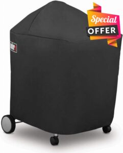 Grill Cover 7151 for Weber Performers with Folding Table