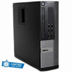 Optiplex Dell Intel i7-2600 Quad Core 16GB RAM 240GB SSD + 1TB HDD WiFi Windows 10 Desktop PC Computer (Renewed)