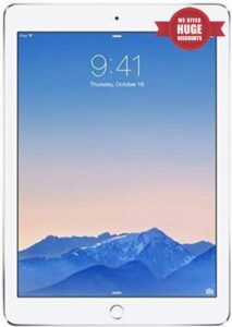 Apple iPad Air 2 16GB 4G - Silver - Unlocked (Renewed)