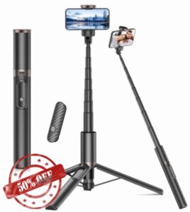 TONEOF 60" Selfie Stick Tripod