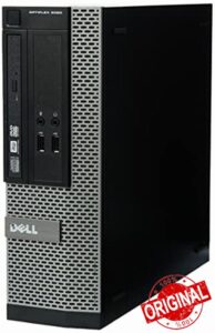Dell OptiPlex 3020 SFF 4th Gen Core i5-4590 8GB 240GB SSD DVDRW Windows 10 Professional 64-Bit Desktop PC Computer (Renewed)