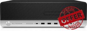 HP Elitedesk 800 G3 SFF Desktop i5 7500 3.40 GHz 16GB RAM 512GB NVMe M.2 SSD Intel HD Graphics 630 Win 10 Pro MAR (Renewed)