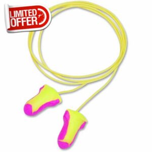 Honeywell Howard Leight LL30 Laser Lite Single-Use Corded Foam Earplugs