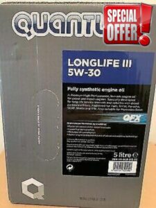 Quantum Longlife 3 5W-30 Fully Synthetic Engine Oil