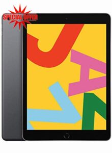 2019 Apple iPad 10.2 (7th Gen) 32GB - Space Grey (Renewed)