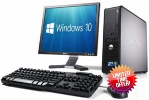 WiFi enabled Complete set of Dell OptiPlex Dual Core 4GB RAM