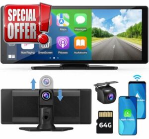 Newest Wireless Apple Carplay & Android Auto 9.3'' Touch Screen Car Play