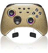 Pink Wireless Switch Controller for Switch/OLED/Lite Steam Deck, Pro Controller with Turbo, Motio...