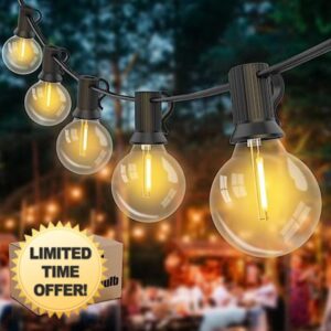 Yuusei LED Outdoor String Lights 50Ft