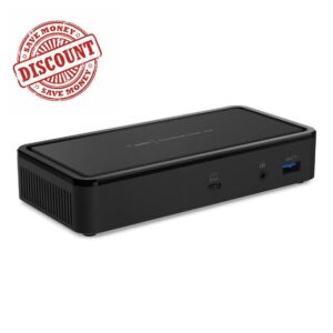 Belkin Thunderbolt 3 Dock Plus with 2.6 ft Thunderbolt 3 Cable (Thunderbolt Dock for macOS and Windows) Dual 4K @60 Hz