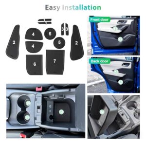 Qashqai e-Power Rubber Mats Non-Slip Non-Slip Centre Console Door Seam Mats