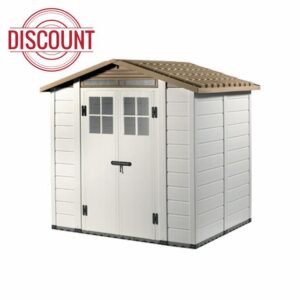 Tuscany Evo 200 PVC Garden Shed with Floo
