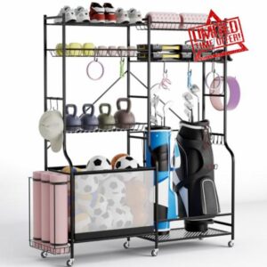 COSTWAY Sports Equipment Organizer