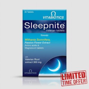 Vitabiotics Sleepnite Valerian Tablets 30 Pack