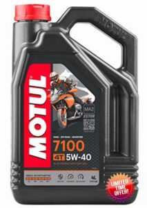 Motul 104087 7100 4T 5W-40 4L Fully synthetic Engine Oil