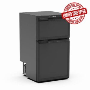 Shield Autocare Cool Mate 80L 12v / 24v Dual Fridge Camper Van Cooler Motorhome RV Refrigerator Freezer            [Energy Class A]