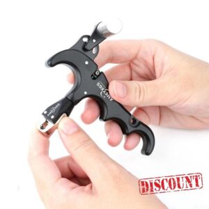 Archery Release Aids Compound Bow Thumb Release 4 Finger