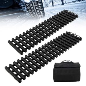 Folding Non-Slip TPR Recovery Track for Sand/Mud/Snow Off-road