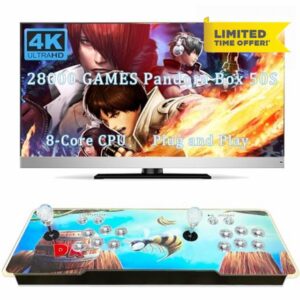 RegiisJoy 28000 in 1 Pandora‘s 50S Arcade Game Console Retro Game Machine for PC & Projector & TV