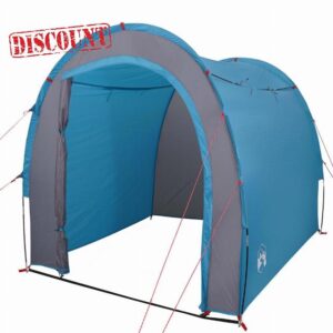 idaXL Blue Storage Tent 204x183x178 cm – Water-Resistant Camping Organizer