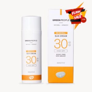 Green People Mineral Sun Cream SPF30 200ml | Natural