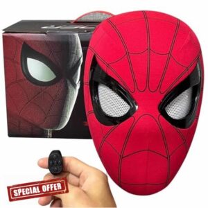 Spider Hero Mask Remote Control Movable Mechanical Eyes