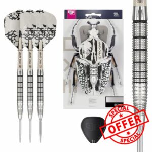 TARGET Darts EXO Edition 90% Tungsten Steel Tip Darts Set – Steel Point Dart Sets