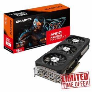 Gigabyte Radeon RX 7600 XT GAMING OC 16GB Graphics Card - 2810 MHz Core