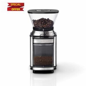 Cuisinart Burr Mill | Coffee Grinder | Stainless Steel | DBM8U