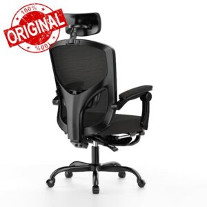 aspaluro Ergonomic Office Chair with Footrest
