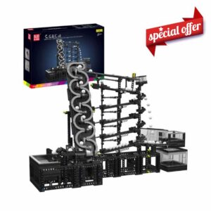 Mould King 26012 Marble Run Logarithmic Ball Calculator Building Brick 2066pcs