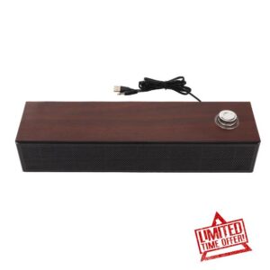 Diyeeni Wood Computer Speakers for Desktop