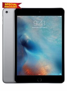 Apple iPad Mini 4 128GB Wi-Fi - Space Grey (Renewed)