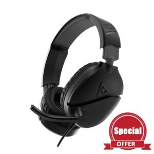 Turtle Beach Recon 70 Black PlayStation Multiplatform Gaming Headset for PS5