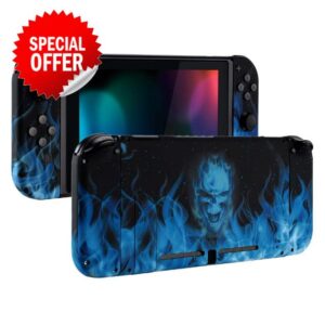 eXtremeRate Soft Touch Grip Back Plate for Nintendo Switch Console