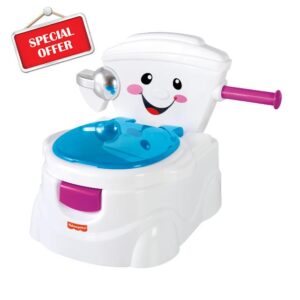 Fisher-Price Potty Training Seat with Rewarding Phrases Songs & Sounds