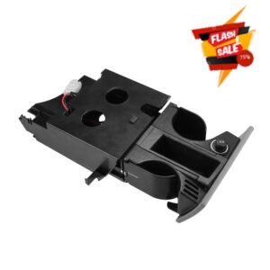 X AUTOHAUX Cup Holder for VW T5 Transporter 2003-2013 Right Hand Drive Front Ashtray Cup & Coin Holder 7H285860130T
